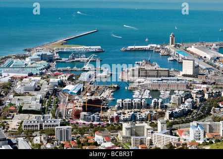 Victoria und Alfred Waterfront, Hafen, Cape Town, Südafrika Stockfoto