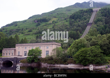 Sloy/Awe Hydro-Electric Scheme, Inveruglas, Schottland. Stockfoto