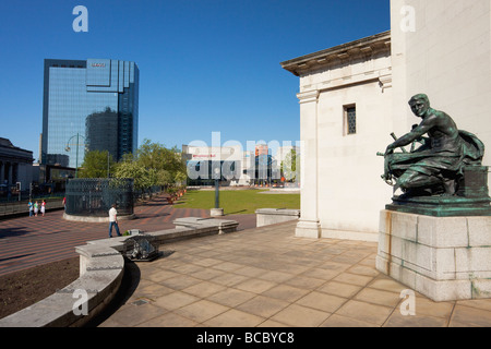 Symphony Hall Hyatt Hotel Broad Street Birmingham England UK Großbritannien GB Großbritannien britischen Inseln Europa EU Stockfoto