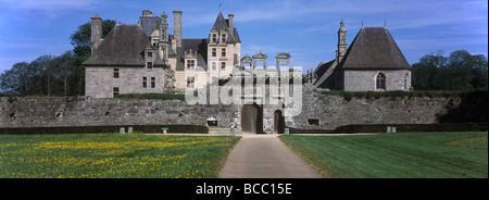 Frankreich, Finistere, Cote du Leon, St. Vougay, Château de Kerjean Stockfoto