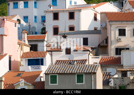 Die Altstadt von baska Stockfoto