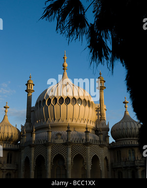 Der Royal Pavilion Brighton, Photograhed im Morgengrauen Stockfoto