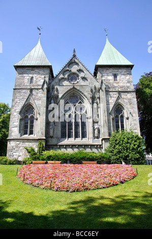 Stavanger Kathedrale, Byparken, Stavanger, Rogaland, Norwegen Stockfoto