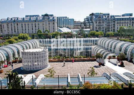 Paris Frankreich Französisch Forum des Halles-Shopping-Mall Stockfoto