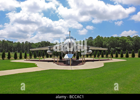 Grumman A-6E Intruder Navy Angriff Jet, Grumman Memorial Park, Calverton, Long Island, NY USA Stockfoto