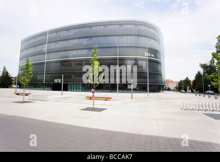 Technische Nationalbibliothek Prag-Dejvice Stockfoto