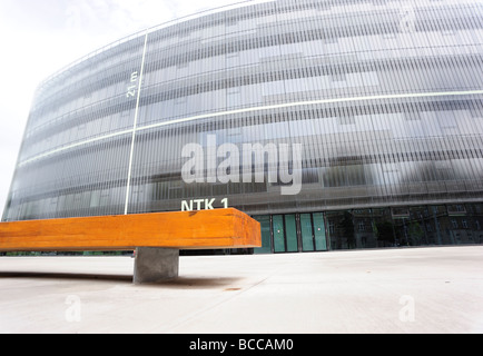 Technische Nationalbibliothek Prag-Dejvice Stockfoto