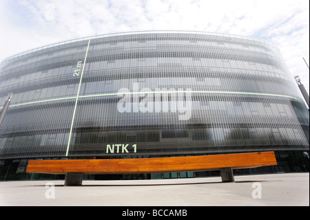 Technische Nationalbibliothek Prag-Dejvice Stockfoto