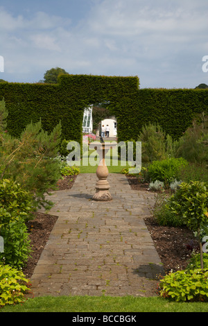 Kräutergarten der ummauerten Garten bei Glenarm Burg County Antrim-Nordirland Vereinigtes Königreich Stockfoto