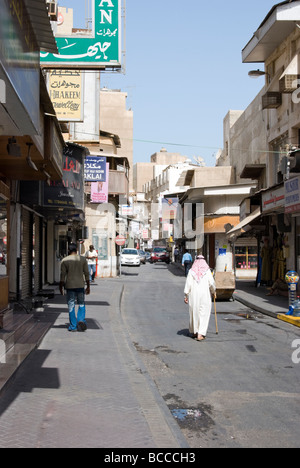 Straße im alten Teil von Manama, Königreich von Bahrain Stockfoto