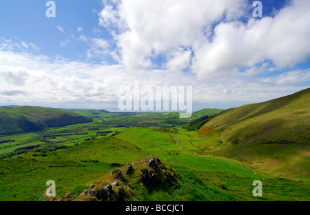 Dysynni Tal blicken nach Tywyn Gwynedd North Wales UK Stockfoto