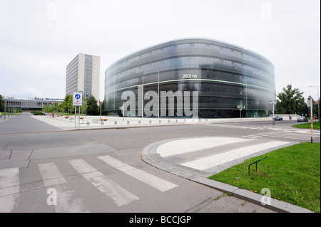 Technische Nationalbibliothek Prag-Dejvice Stockfoto