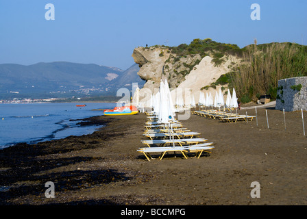 Crystal Beach Kalamaki Lagans Bucht Zakynthos/Zakynthos Ionische Inseln Griechenland Stockfoto