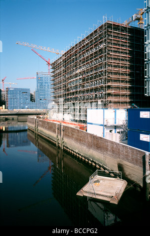 2. Juli 2009 - Blick vom Shanghaibrücke des künftigen Hauptsitz Gebäude von Germanischer Lloyd in der Hamburger Hafencity. Stockfoto