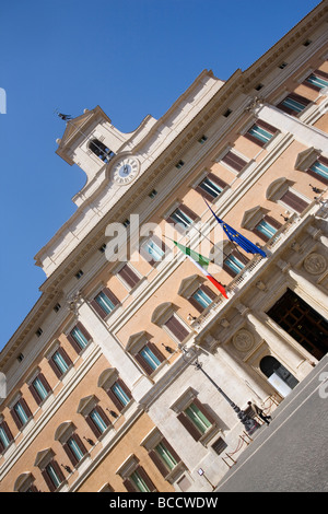 Palazzo Montecitorio Rom Italien Stockfoto