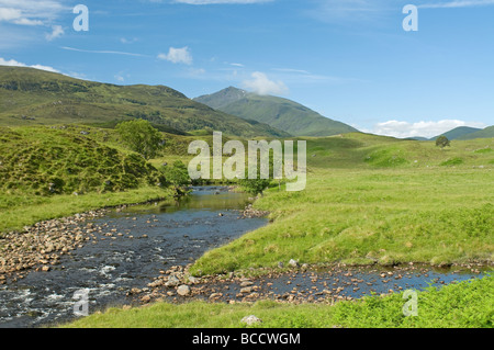 Glen Strathfarrer westlich von Cannich, Inverness-Shire, Highland. Schottland. SCO 5255 Stockfoto