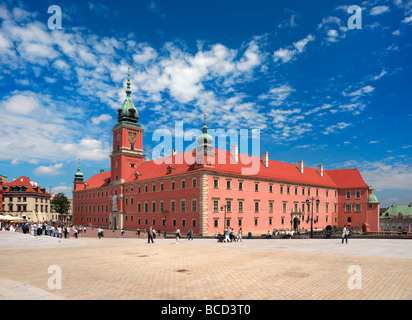Das Königsschloss in Warschau, Polen Stockfoto
