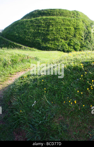 Dromore Motte und Bailey Schloß, County Down, Nordirland Stockfoto