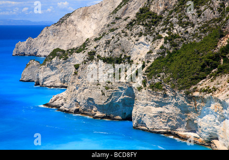 Keri Caves Ionische Meer Zante Zakinthos Zakynthos Griechenland EU Europäische Union Europa Stockfoto