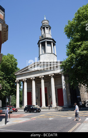 St Pancras neue Kirche London Stockfoto