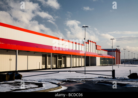 Bauhaus Hardware Superstore Reykjavik Island Stockfoto