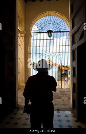 Kuba-Trinidad-Plaza großen Stockfoto