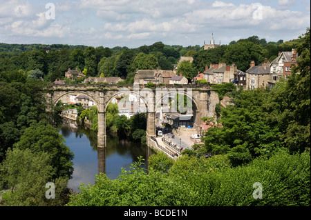 Knaresborough, eine Stadt in North Yorkshire Stockfoto