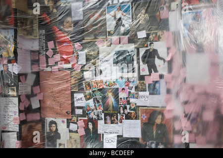 Michael Jackson Memorial am Piccadilly II Stockfoto