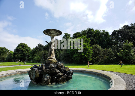 Die Iveagh Gardens park Dublin Irland Stockfoto