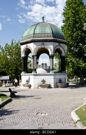 Der Kaiser-Wilhelm-Brunnen der deutschen Brunnen Istanbul Stockfoto