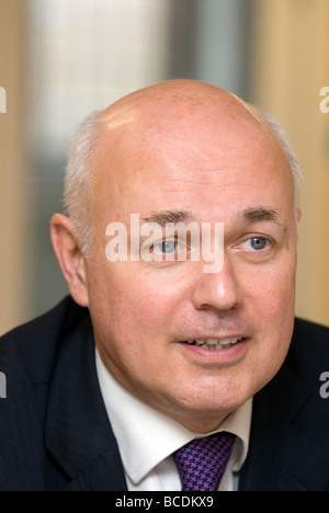 Konservativer Abgeordneter und ehemaliger Führer der Tory-Partei, Iain Duncan Smith, Hindhead Surrey UK. Stockfoto