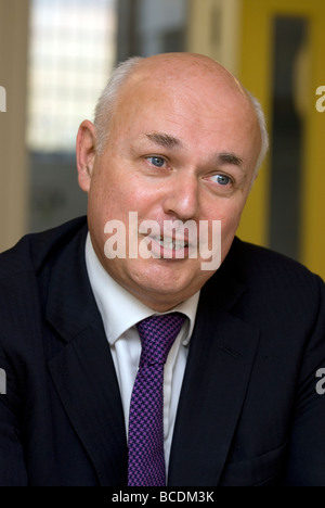 Konservativer Abgeordneter und ehemaliger Führer der Tory-Partei, Iain Duncan Smith, Hindhead Surrey UK. Stockfoto