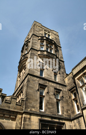 Cliffe Castle Keighley Bradford jetzt ein Museum und eine Kunstgalerie befindet sich in einem malerischen Park Stockfoto