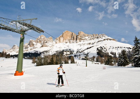 Carezza-Bozen-Italien Stockfoto