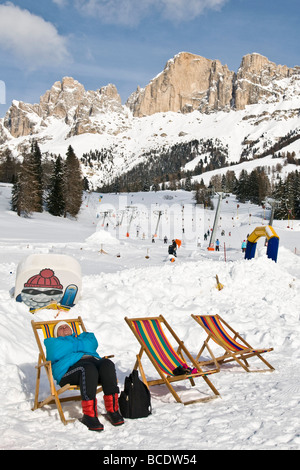 Carezza-Bozen-Italien Stockfoto