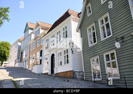 Gamle Bergen Museum, Sandviken, Bergen, Hordaland, Norwegen Stockfoto