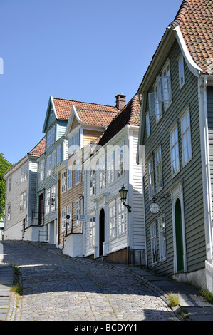 Gamle Bergen Museum, Sandviken, Bergen, Hordaland, Norwegen Stockfoto