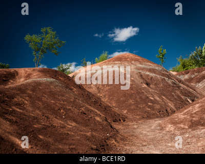 Cheltenham Badlands Ontario Kanada Stockfoto