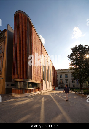 Polen Krakau Wyspianski Pavillon 2000 auf Grodzka-Straße Stockfoto