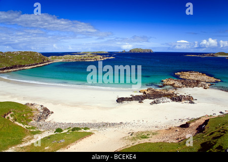 BOSTA Strand Bernera Isle of Lewis, Schottland UK 2009, Western Isles, äußeren Hebriden Stockfoto