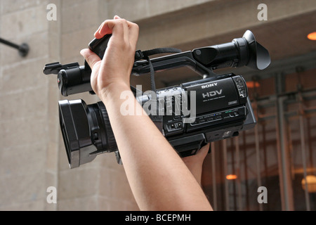 Videokamera Hig Definition Stockfoto