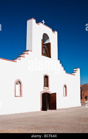 Sehenswürdigkeiten rund um El Paso, als ich im Januar 2009 auf die Mission Trail ging. Stockfoto