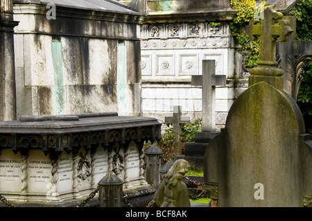 West Norwood Cemetery in London, UK Stockfoto