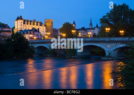 Chateau de Pau Pau Pyrenees-Atlantiques, Aquitaine, Frankreich Stockfoto