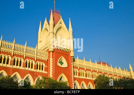 Indien, Westbengalen, Kalkutta, Calcutta High Court Stockfoto