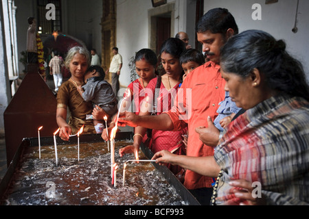 Bom Jesus Basilica, alten Goa, Indien Stockfoto