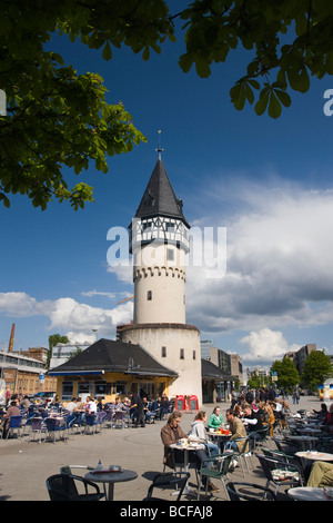 Deutschland, Hessen, Frankfurt am Main, Bockenheim, Turm an der Bockenheimer Warte Stockfoto