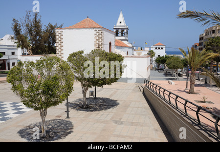 Quadratisch in Puerto del Rosario, Kanarischen Insel Fuerteventura, Spanien Stockfoto