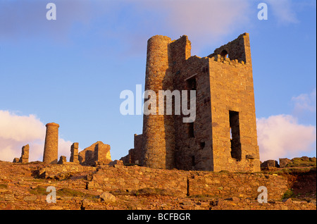 England, Cornwall, Extrameldung, Wheal Coates Mine Stockfoto