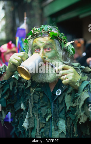 England, Kent, Rochester, Jack-in-the-Green keinen vertrauenswürdigen Eindruck Stockfoto